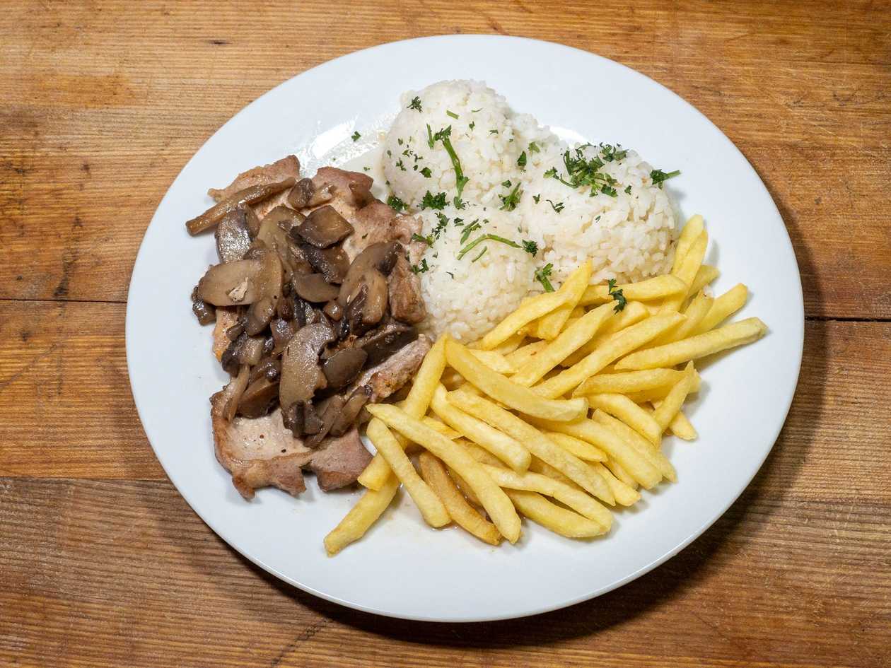 Bravčové na šampiňónoch