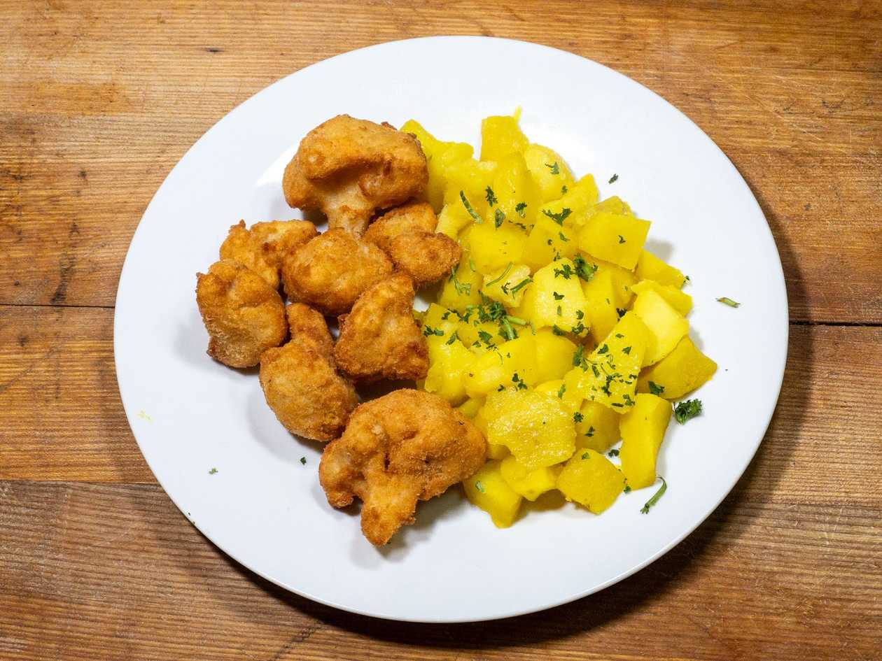 Vyprážaný karfiol