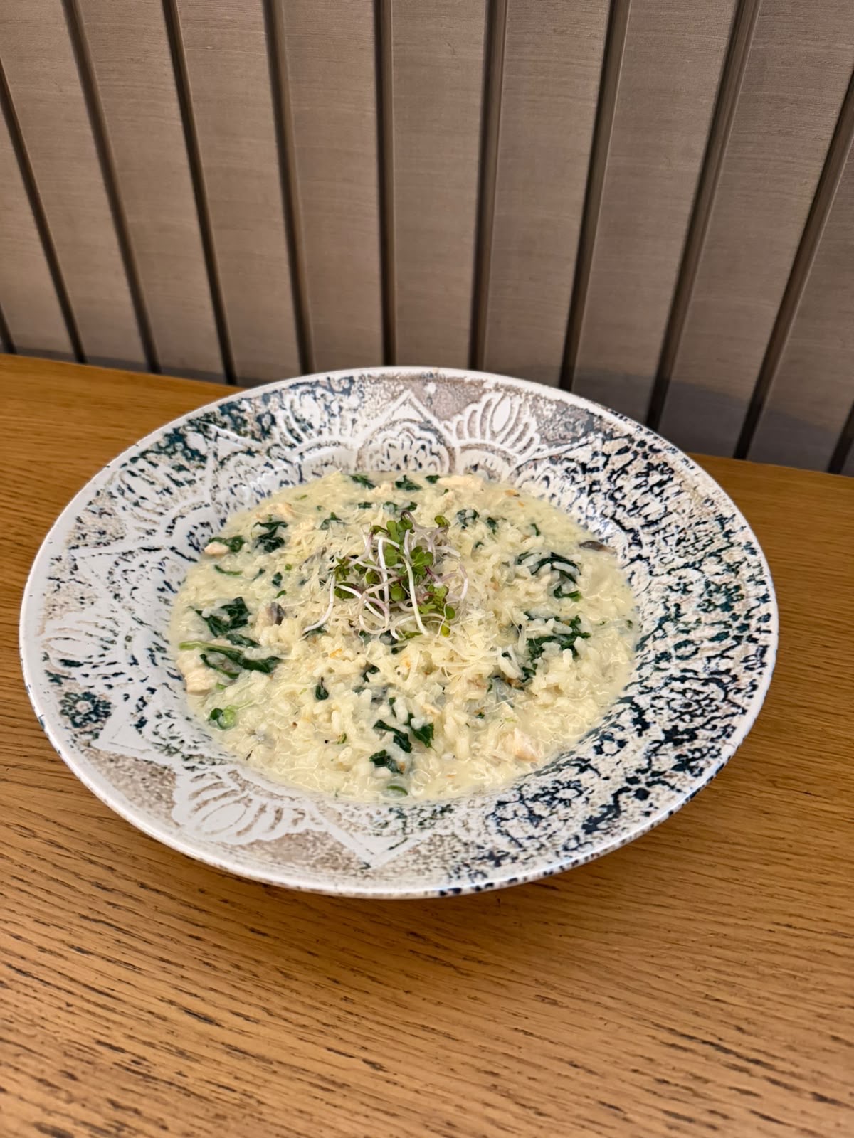 Risotto con pollo
