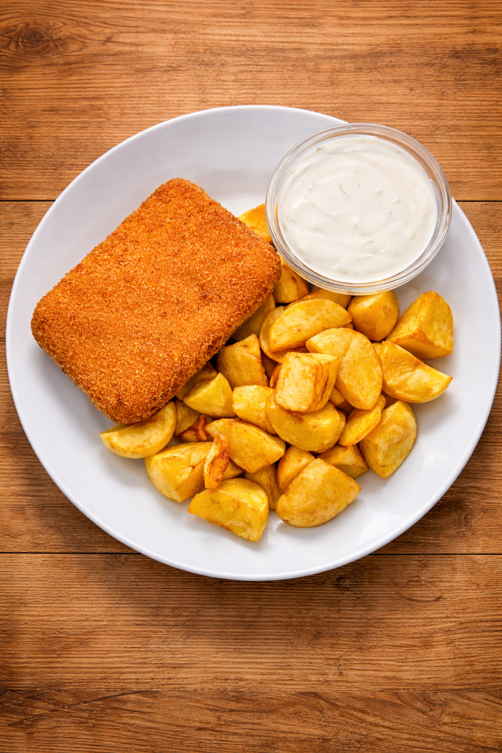 Vyprážaný údený oštiepok