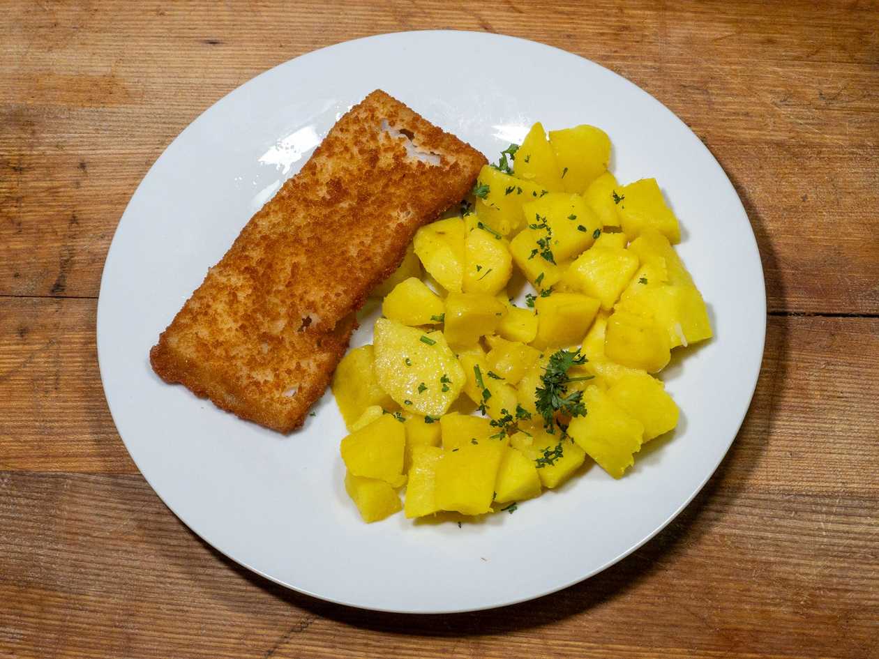 Vyprážané rybie filé