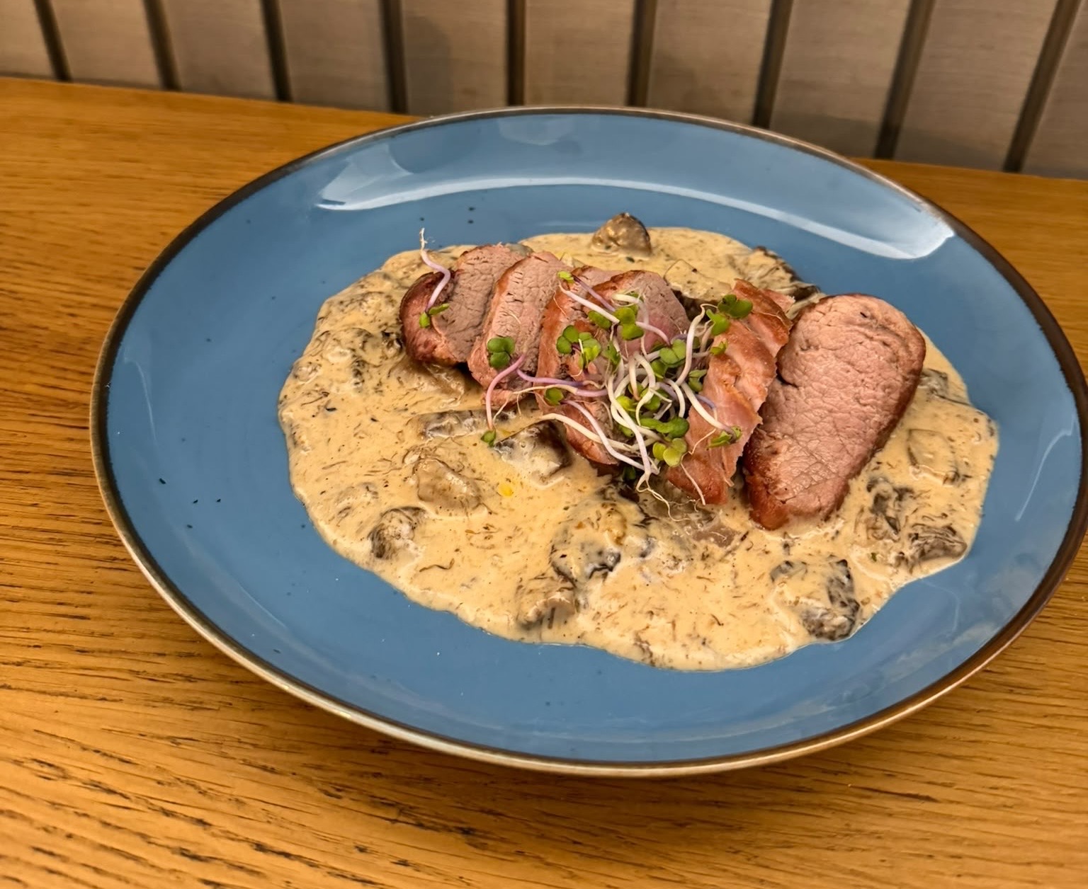 Pork Tenderloin with Porcini Mushrooms